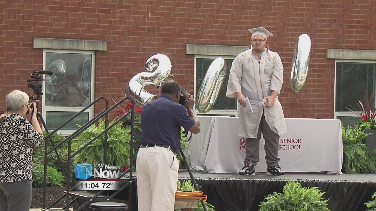 Lima Senior Graduates honored with drive-thru ceremonies